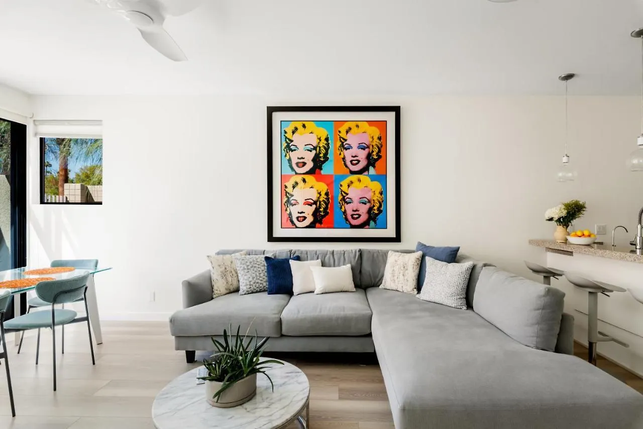 Prázdninový dům Sunset Sands Modern Home And Pool Exclusively Month Plus Palm Springs USA